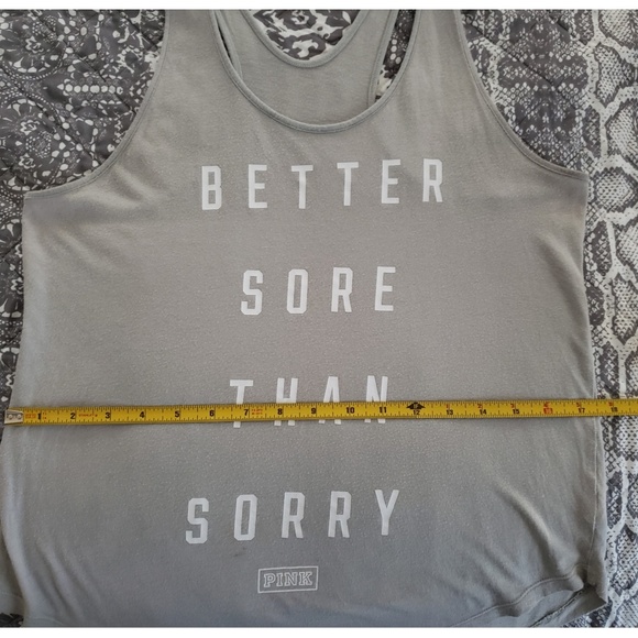 Victoria's Secret Pink Better Sore Tank! (Grey) - Picture 3 of 4